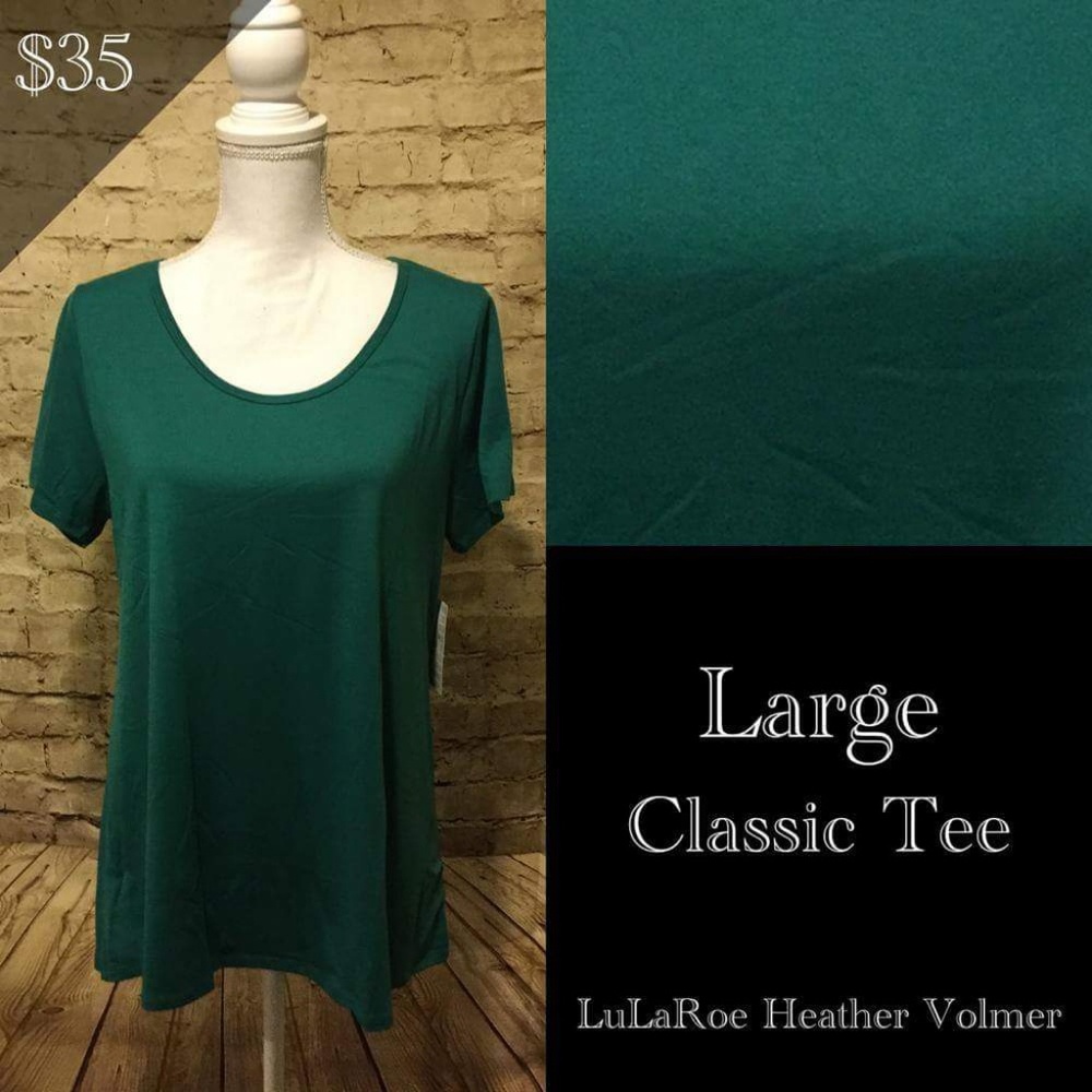 Large LuLaRoe Classic T - LOWEST I CAN GO!